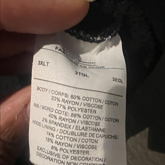 Jordan “Paris” Hoodie with Red and Blue Sleeves - Picture 5 of 6